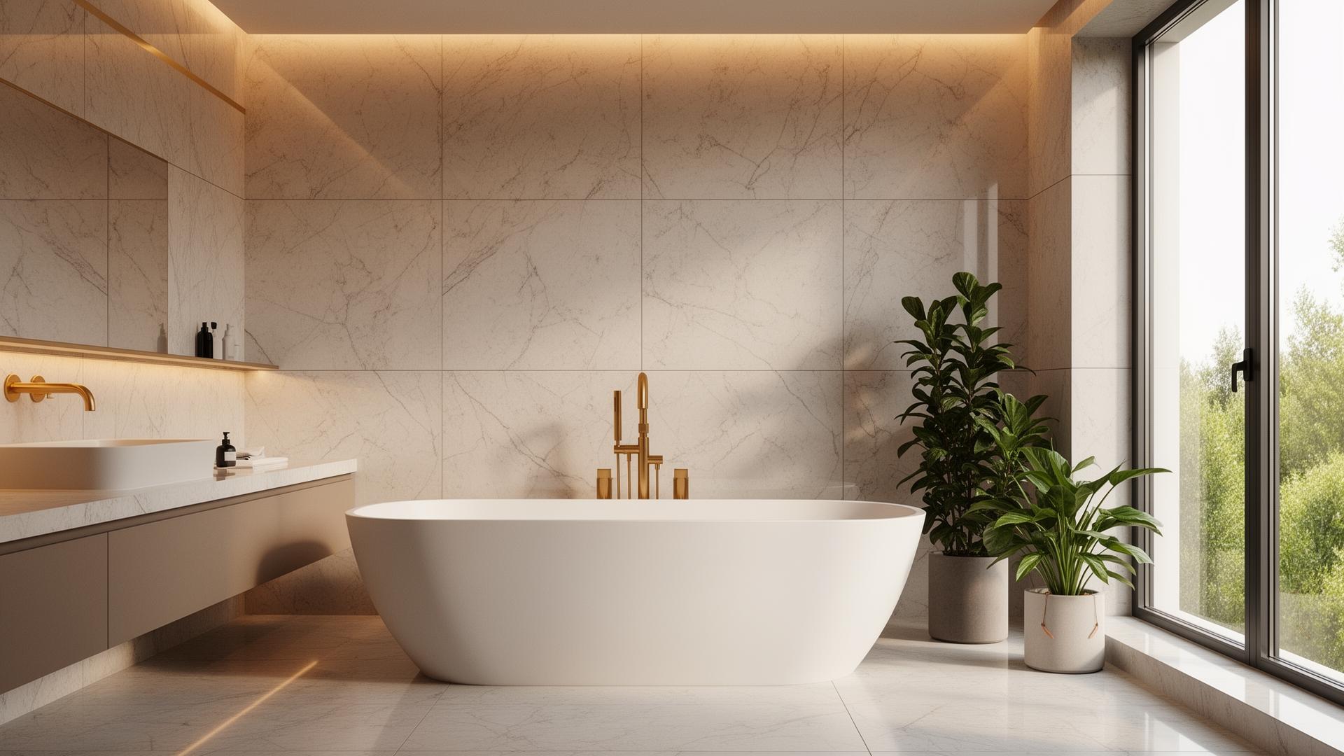 Luxury bathroom installation by Dundee Bathrooms - professional bathroom fitters in Dundee